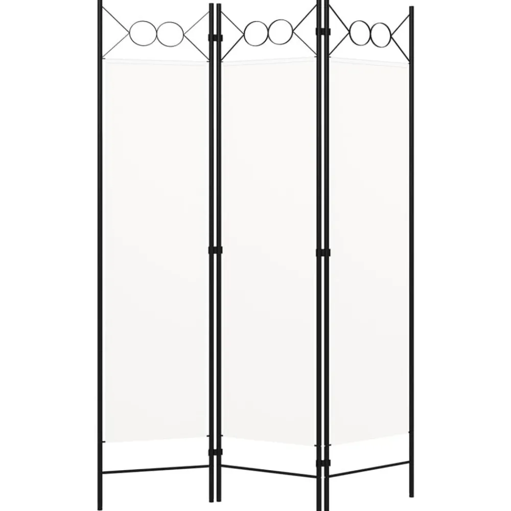 vidaXL Cloison de séparation 3 panneaux 120x180 cm