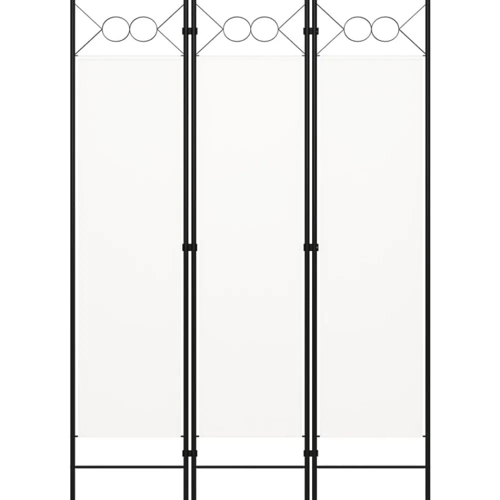 vidaXL Cloison de séparation 3 panneaux 120x180 cm