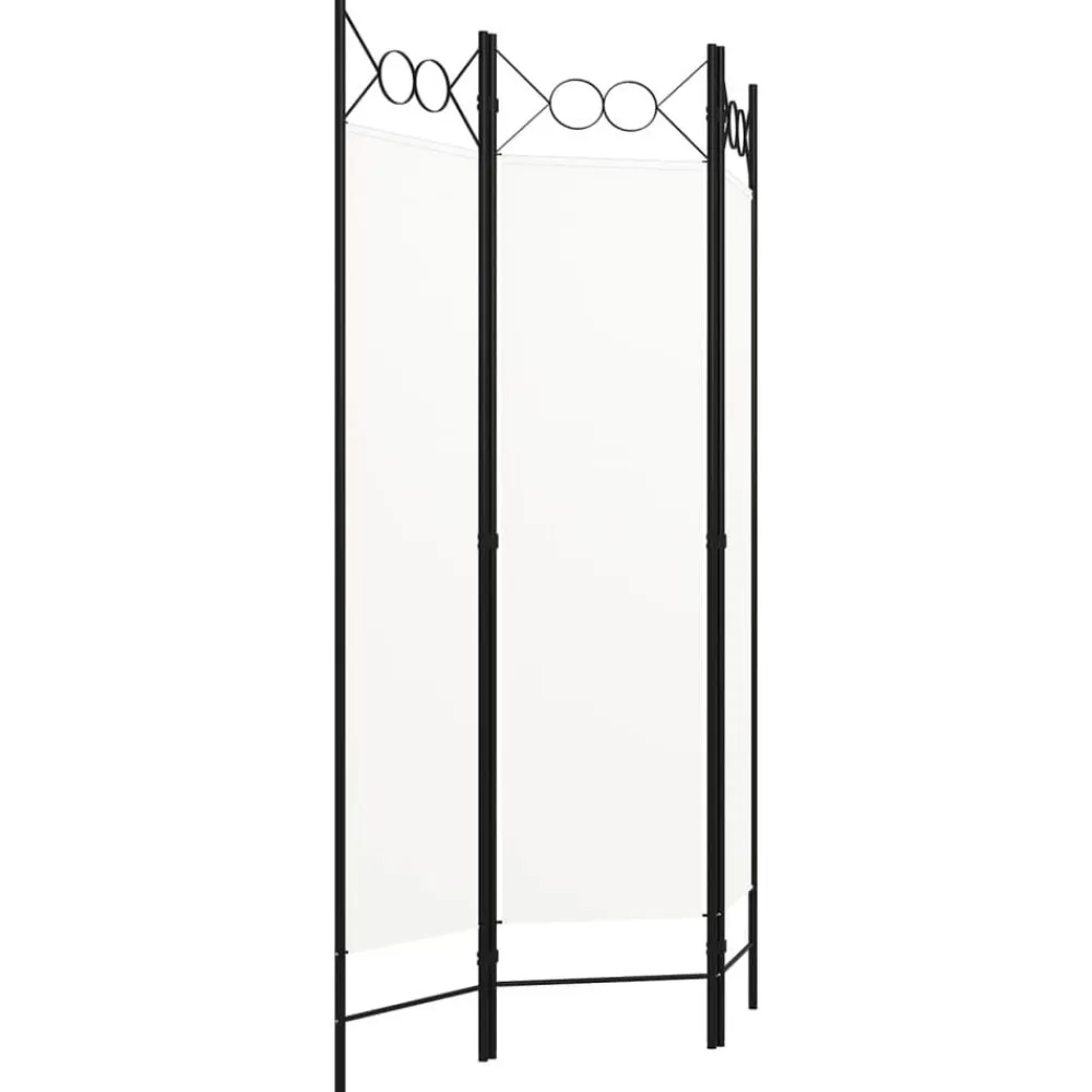 vidaXL Cloison de séparation 3 panneaux 120x180 cm