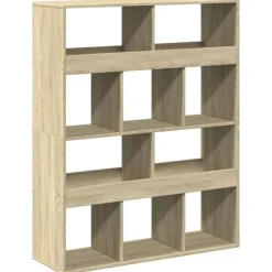 Étagères-vidaXL Cloison de séparation chêne sonoma bois d'ingénierie Ch&ecirc;ne sonoma