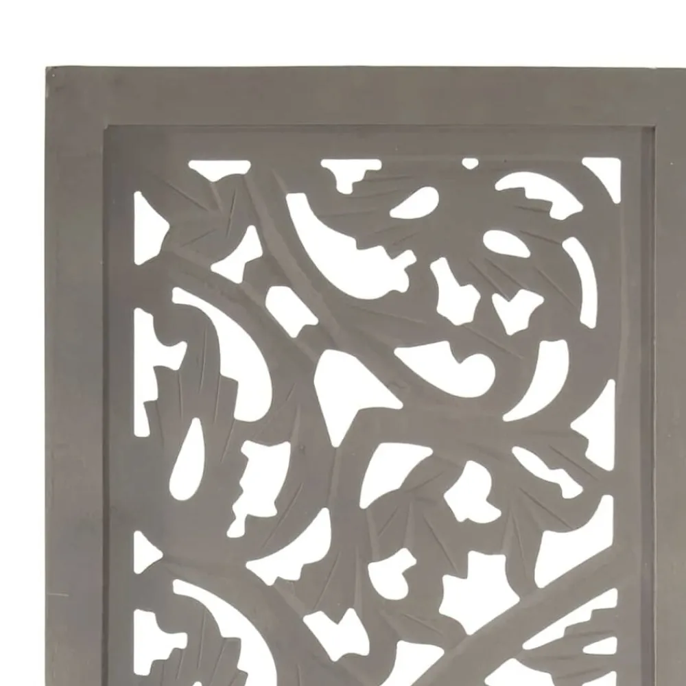 vidaXL Cloison de séparation 3 panneaux 120x165 cm Bois manguier