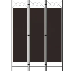 vidaXL Cloison de séparation 3 panneaux 120x180 cm