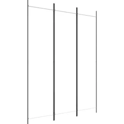 Séparateurs De Pièces-vidaXL Cloison de séparation 3 panneaux 150x200 cm Tissu Blanc