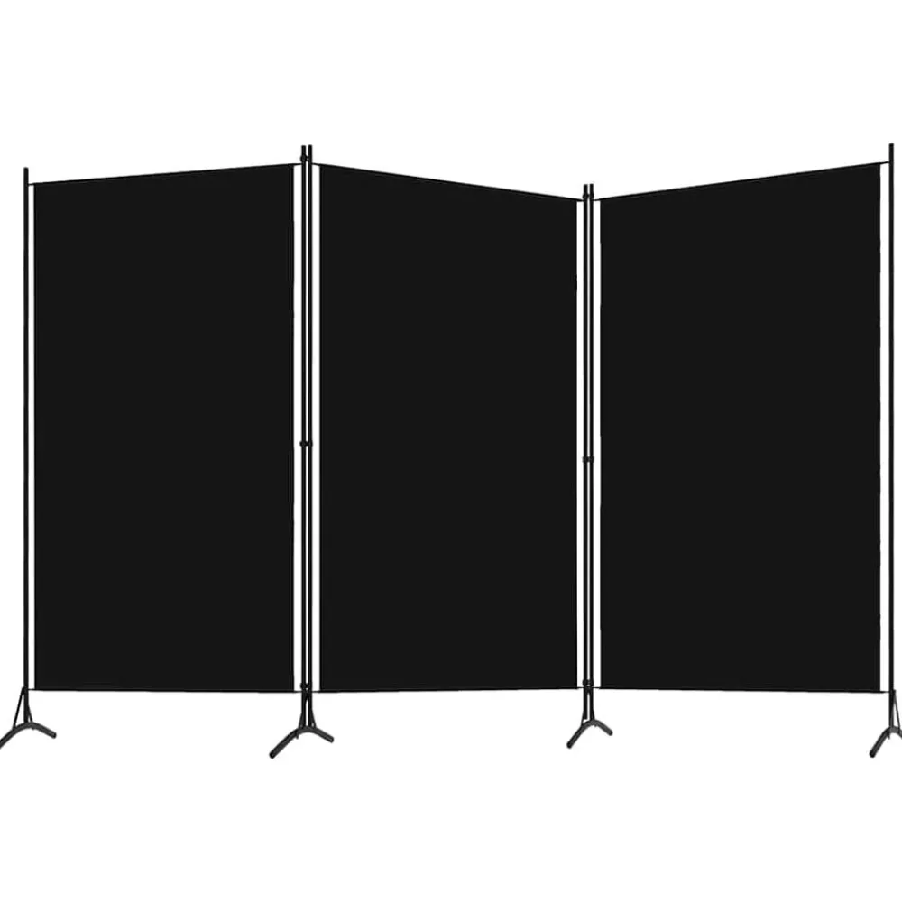 vidaXL Cloison de séparation 3 panneaux 260x180 cm