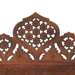 Séparateurs De Pièces-vidaXL Cloison de séparation 4 panneaux Marron 160x165cm Bois manguier Marron foncé