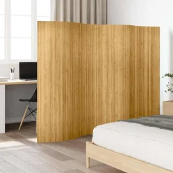 vidaXL Cloison de séparation bambou largeur 250 cm hauteur 165 cm