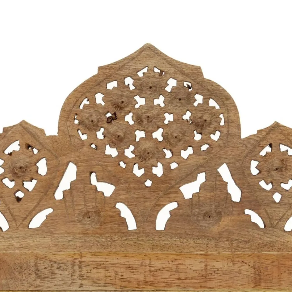 Séparateurs De Pièces-vidaXL Cloison de séparation 3 panneaux 120x165 cm Bois de manguier Marron clair