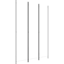 Séparateurs De Pièces-vidaXL Cloison de séparation 3 panneaux 150x220 cm Tissu Blanc