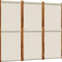 vidaXL Cloison de séparation 3 panneaux 210x180 cm