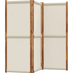 vidaXL Cloison de séparation 3 panneaux 210x180 cm