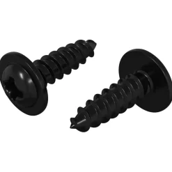 Accessoires De Quincaillerie-vidaXL Clou auto-perceur 2 pcs Noir 3,5 x 12 mm Fer