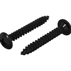 Accessoires De Quincaillerie-vidaXL Clou de Taraudage 2 pcs Noir M4 x 28 mm Acier