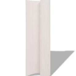 Clôtures & Barrières-vidaXL Clôture de jardin Double face 90 x 300 cm Blanc