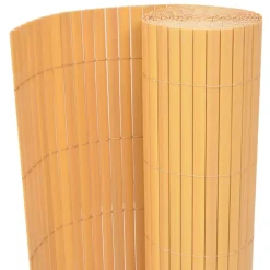 Clôtures & Barrières-vidaXL Clôture de jardin Double face PVC 90 x 300 cm Jaune