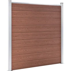 vidaXL Clôture de jardin WPC 1045x186 cm