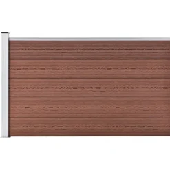Clôtures & Barrières-vidaXL Clôture de jardin WPC 175x105 cm Marron