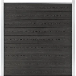 Clôtures & Barrières-vidaXL Clôture de jardin WPC 180x186 cm Gris