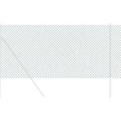 vidaXL Clôture en treillis métallique 10 x 0,4 m Acier