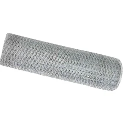 Clôtures & Barrières-vidaXL Clôture hexagonale Argenté 0,6 x 10 m Acier galvanisé