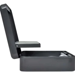 Sécurité À Domicile & Au Bureau-vidaXL Coffre à cash avec verrouillage Gris foncé 30 x 24 x 9 cm Acier