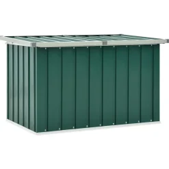 Mobilier De Jardin-vidaXL Coffre de rangement de jardin 109x67x65 cm Vert