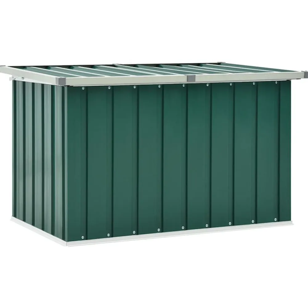 Mobilier De Jardin-vidaXL Coffre de rangement de jardin 109x67x65 cm Vert