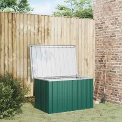 Mobilier De Jardin-vidaXL Coffre de rangement de jardin 109x67x65 cm Vert