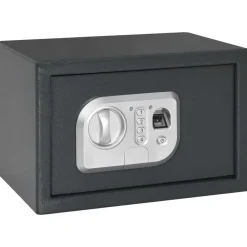 Sécurité À Domicile & Au Bureau-vidaXL Coffre-fort numérique Gris foncé 31 x 20 x 20 cm Acier