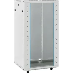 Appareils Électroniques-vidaXL Coffret de réseau à pieds pivotants 22U 19" IP20 60x60x120 cm Gris