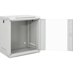 Appareils Électroniques-vidaXL Coffret de réseau mural 12U 19" IP20 53x40x60 cm Gris