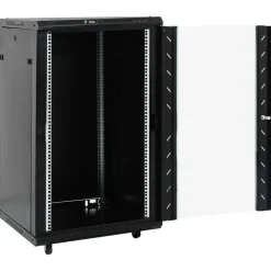 Appareils Électroniques-vidaXL Coffret de réseau 18U 19" IP20 60x60x100 cm Noir