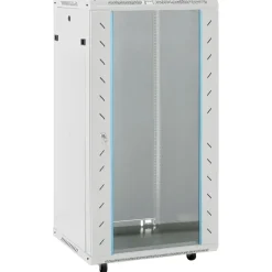 Appareils Électroniques-vidaXL Coffret de réseau 22U 19" IP20 60x60x120 cm Gris