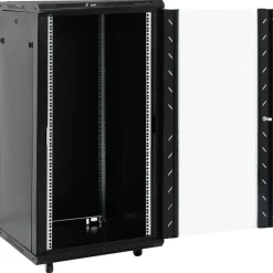 Appareils Électroniques|Allaitement & Alimentation-vidaXL Coffret de réseau 22U 19" IP20 60x60x120 cm Noir