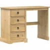 vidaXL Coiffeuse Corona 104x47x75 cm bois de pin massif