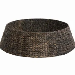 vidaXL Collier de sapin de Noël 105 x 105 x 28 cm Jacinthe d'eau