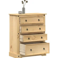 Armoires & Meubles De Rangement-vidaXL Commode Corona 92x48x114 cm bois massif de pin