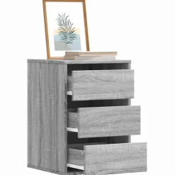vidaXL Commode d'angle 40x41x58 cm bois d'ingénierie