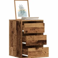 vidaXL Commode d'angle 40x41x58 cm bois d'ingénierie