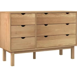 Armoires & Meubles De Rangement-vidaXL Commode OTTA 111x43x73,5 cm bois de pin massif Marron