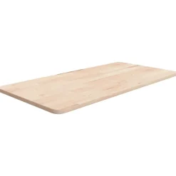 vidaXL Comptoir de salle de bain 80x40x1,5 cm Bois massif non traité
