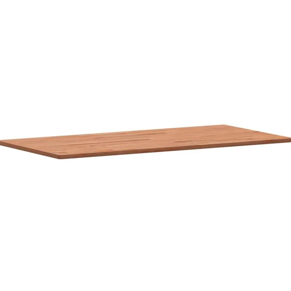 vidaXL Comptoir de salle de bain 80x40x1,5 cm bois massif de hêtre