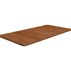 Matériaux De Construction-vidaXL Comptoir de salle de bain 80x40x1,5 cm Bois traité Marron foncé