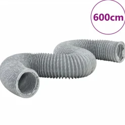 Chauffage, Ventilation & Climatisation-vidaXL Conduit d'échappement PVC 6 m Ø10 cm