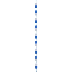 vidaXL Corde de sécurité de séparation de piscine 6 m Plastique