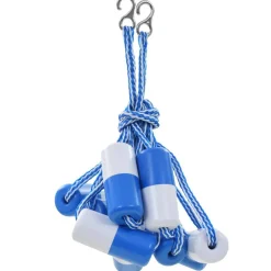 vidaXL Corde de sécurité de séparation de piscine 6 m Plastique