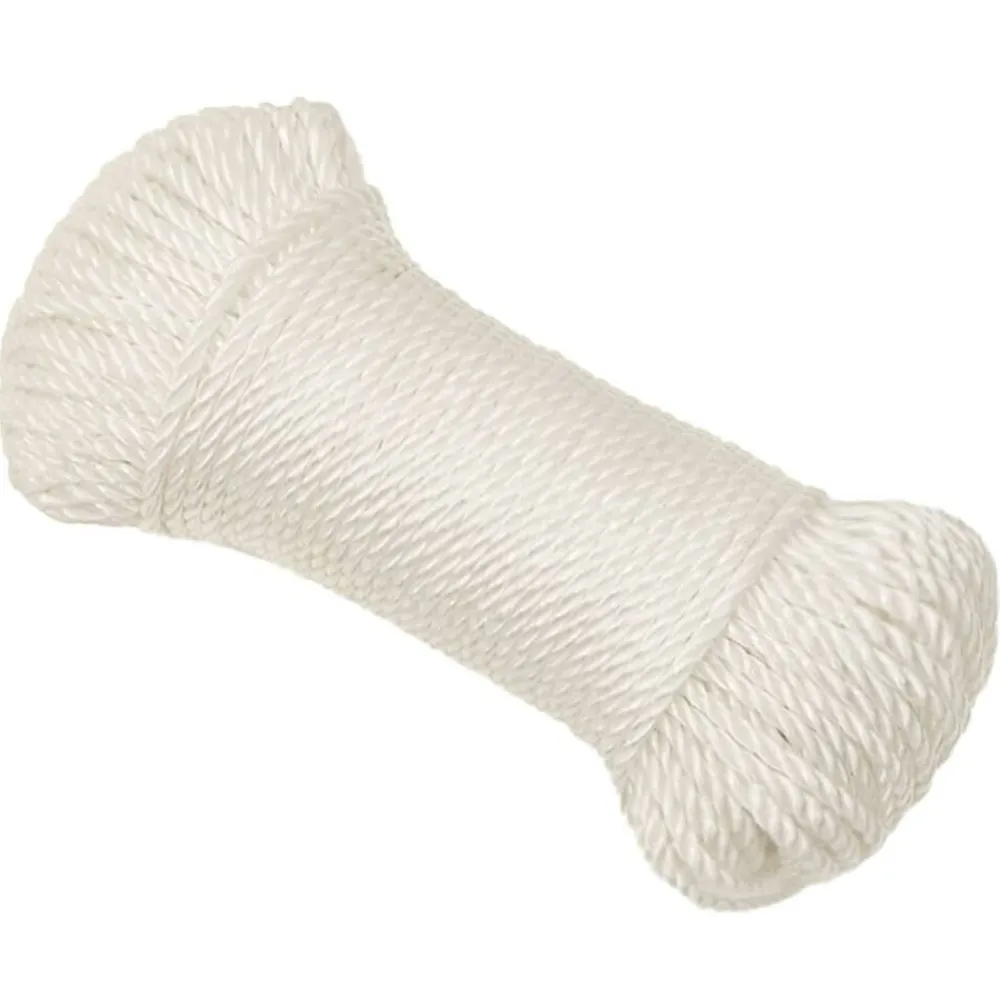 Accessoires De Quincaillerie-vidaXL Corde de travail 3 mm 25 m polypropylène Blanc