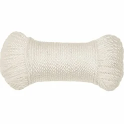 Accessoires De Quincaillerie-vidaXL Corde de travail 3 mm 25 m polypropylène Blanc
