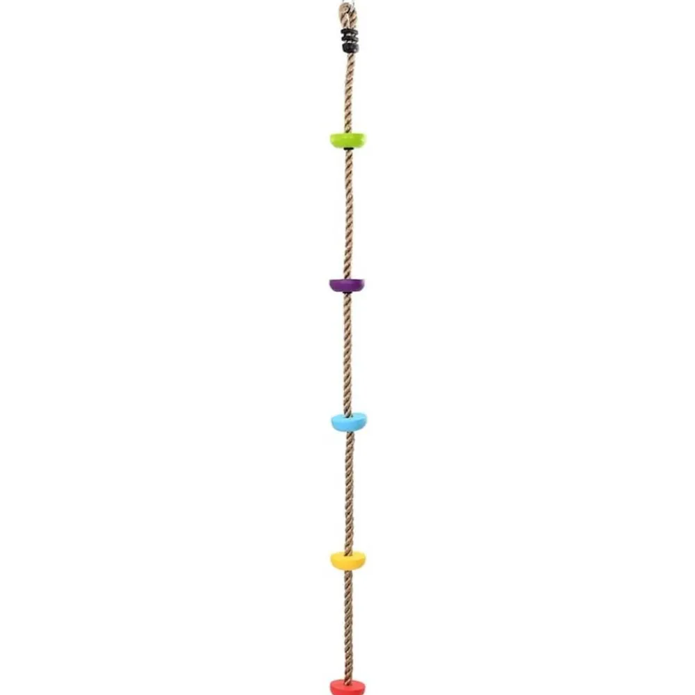 Jeux De Plein Air-vidaXL Corde d'escalade Multicolore 10,5 x 10,5 x 201 cm Polyester