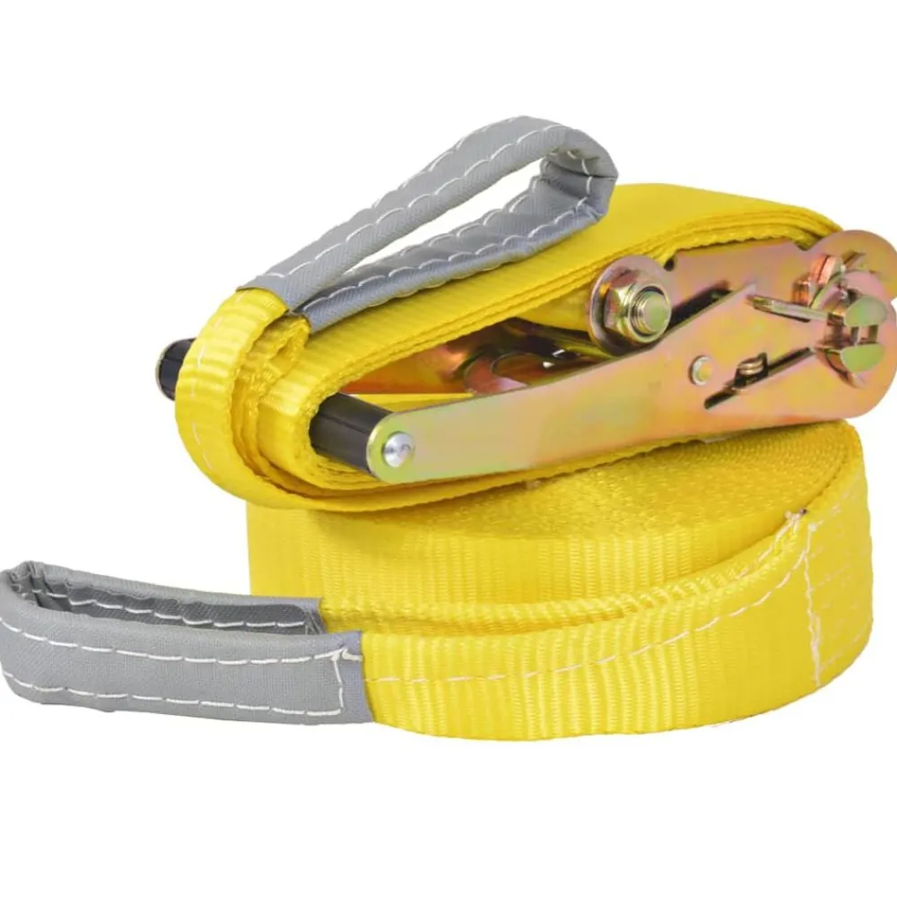 Entraînement & Fitness-vidaXL Corde lâche pour slackline 15 m x 50 mm 150 kg Jaune