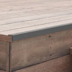 vidaXL Cornière de terrasse 5 pcs WPC 170 cm